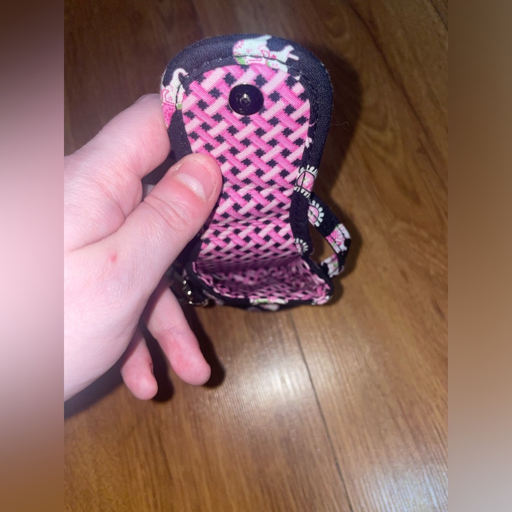 Vera Bradley Small Phone Case • Pink Elephants - Picture 3 of 4